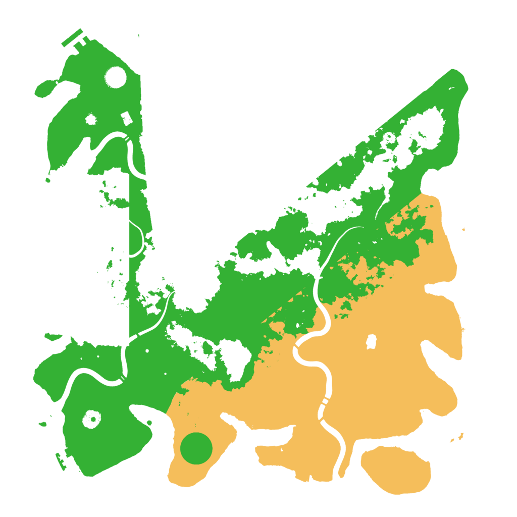 Biome Rust Map: Procedural Map, Size: 4250, Seed: 1561353989