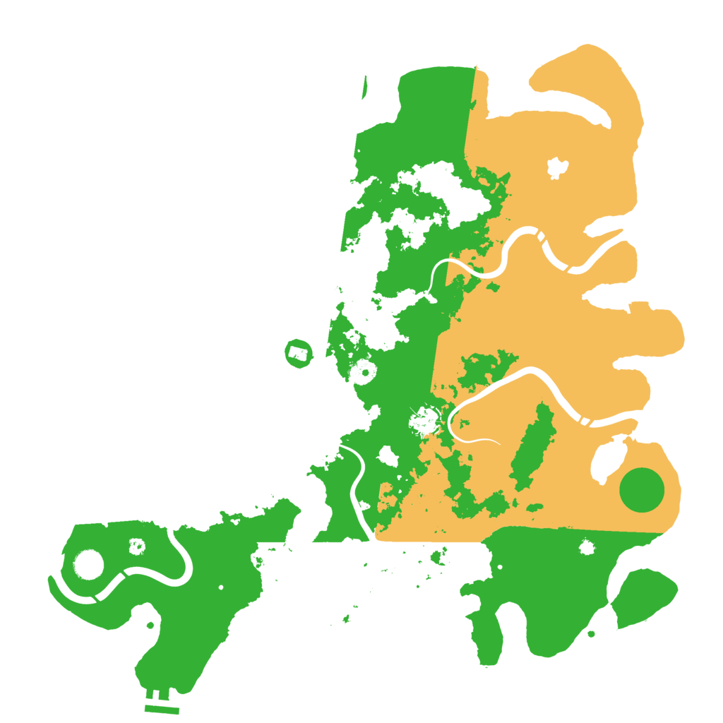 Biome Rust Map: Procedural Map, Size: 4250, Seed: 1218157592