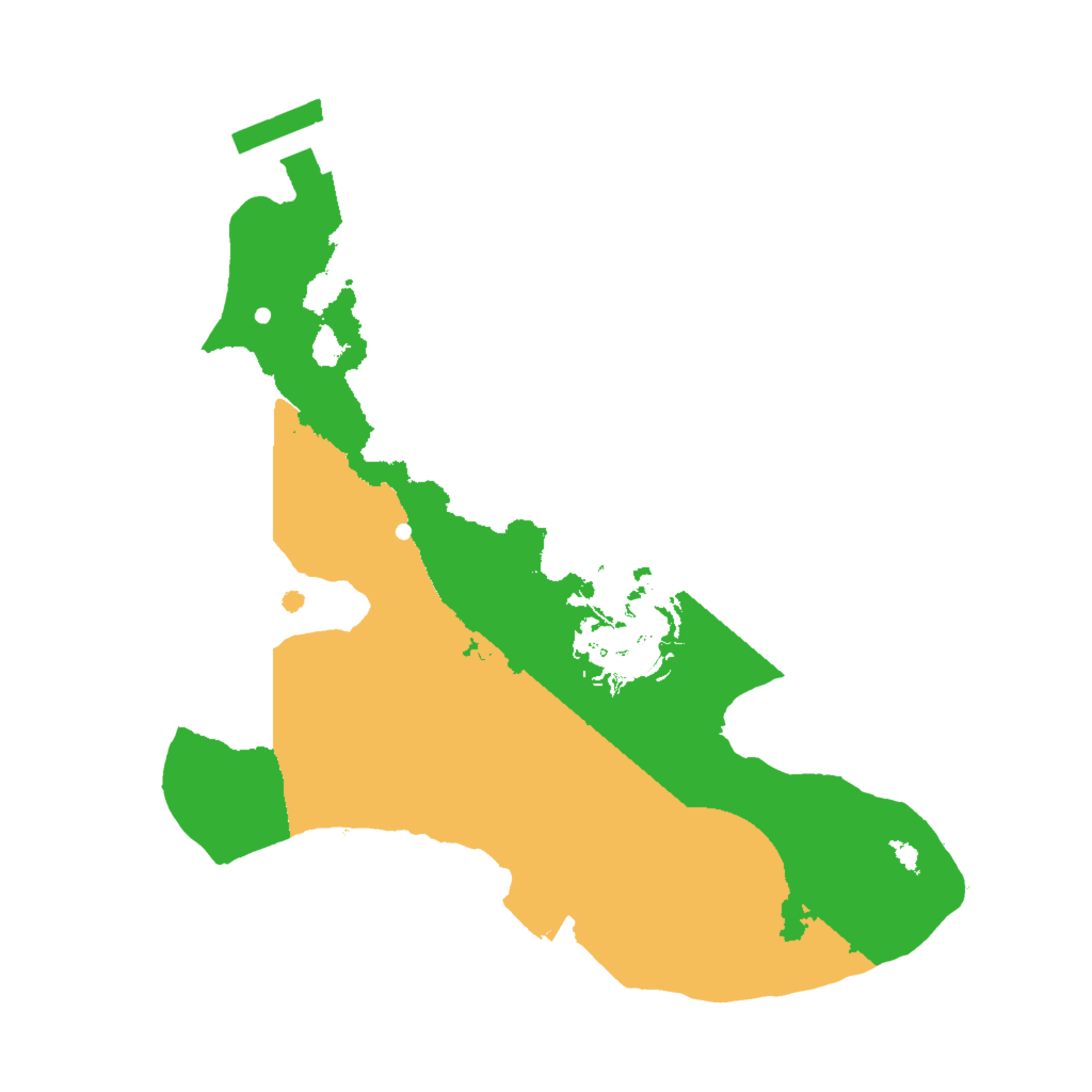 Biome Rust Map: Procedural Map, Size: 2000, Seed: 2008060026