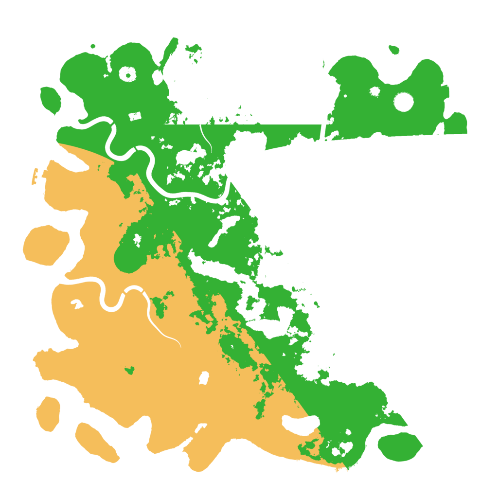 Biome Rust Map: Procedural Map, Size: 4500, Seed: 181786705