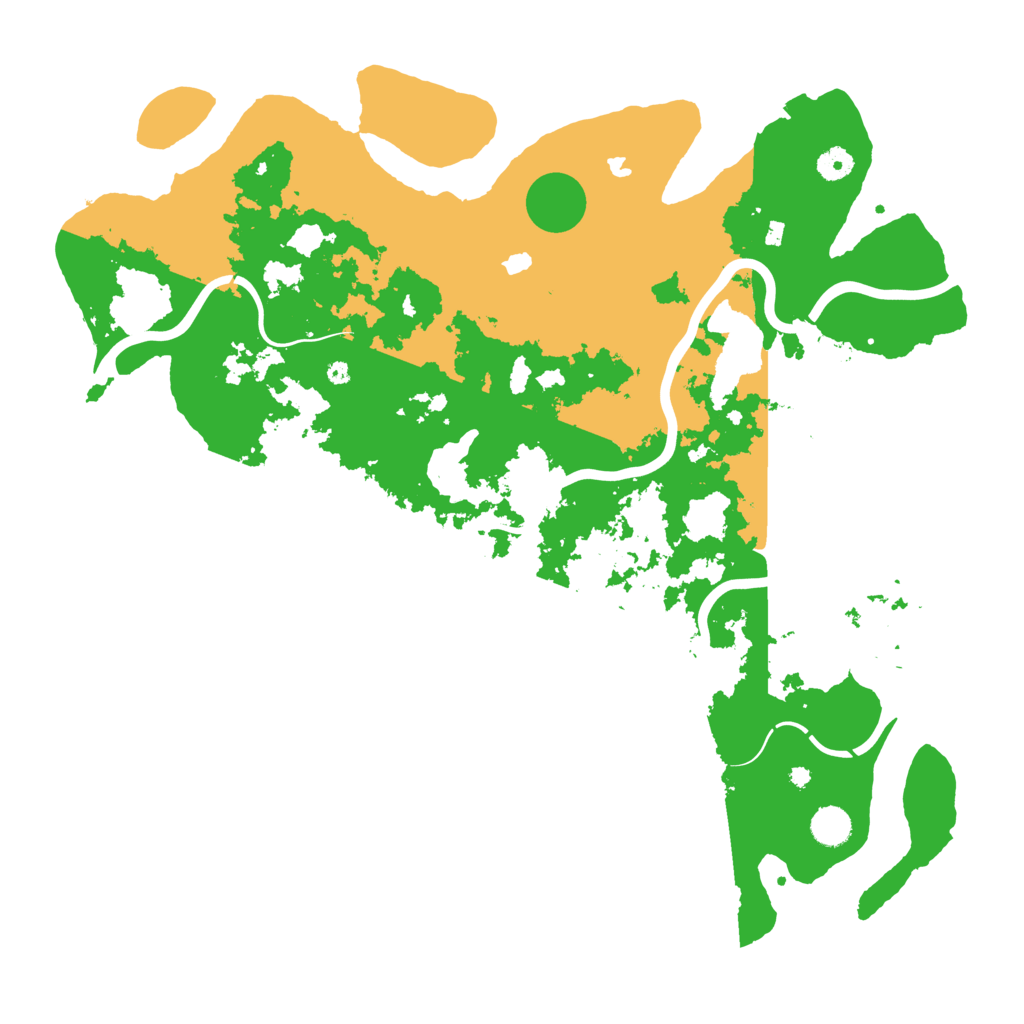 Biome Rust Map: Procedural Map, Size: 4500, Seed: 295440