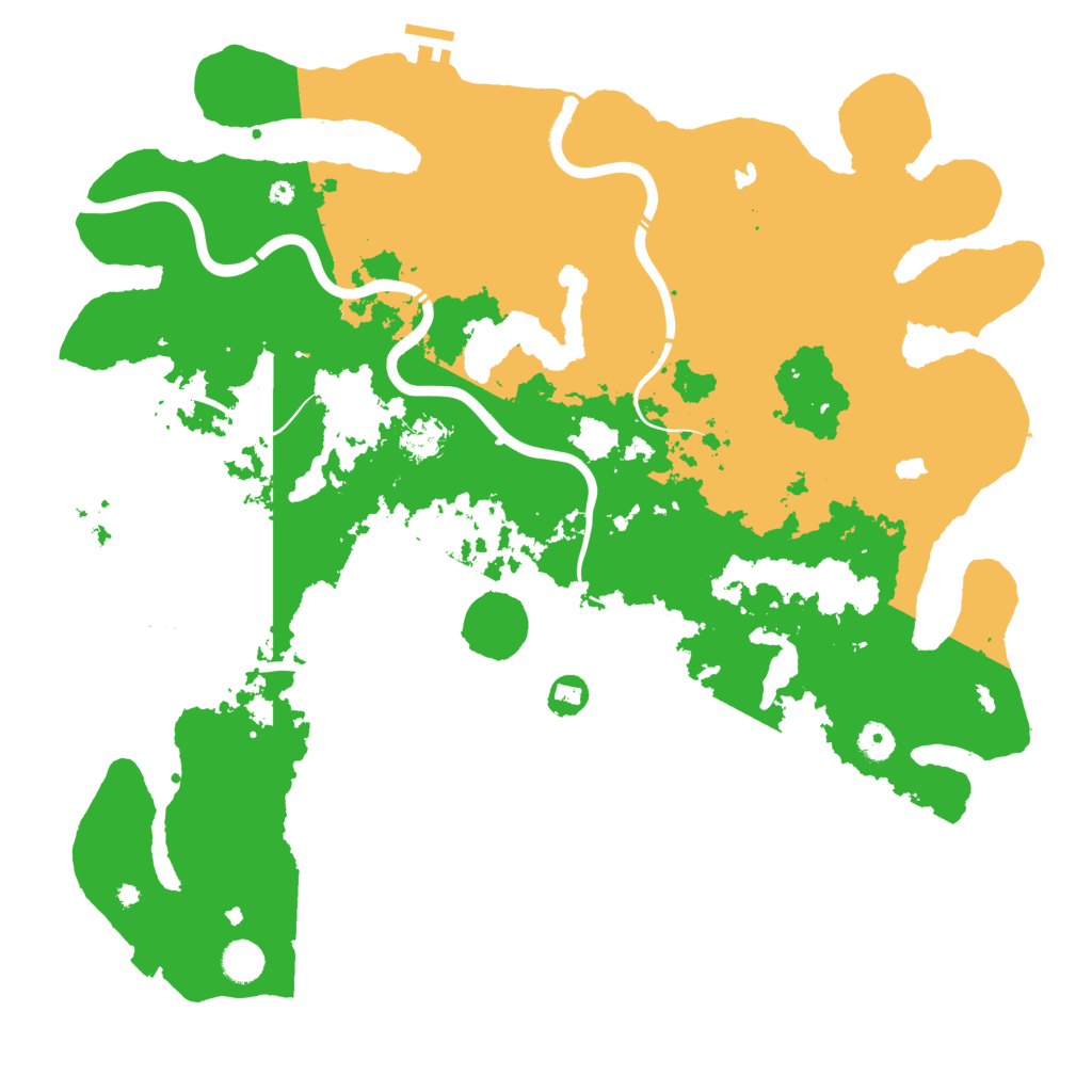 Biome Rust Map: Procedural Map, Size: 4500, Seed: 1631751308