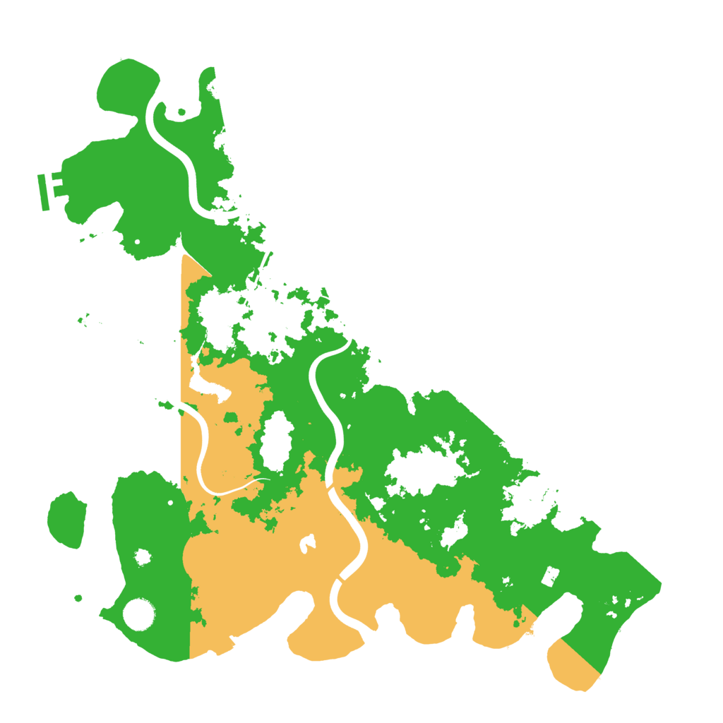 Biome Rust Map: Procedural Map, Size: 4000, Seed: 1071232193
