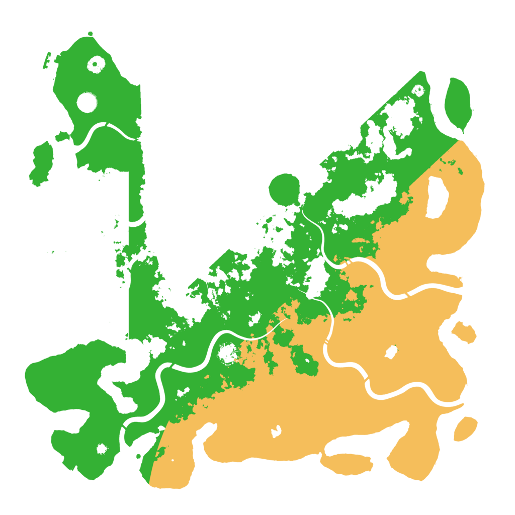 Biome Rust Map: Procedural Map, Size: 4500, Seed: 1125483599
