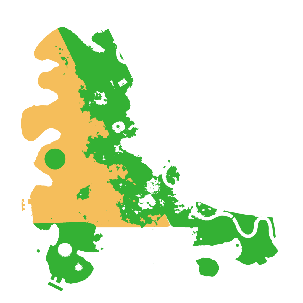 Biome Rust Map: Procedural Map, Size: 3850, Seed: 1359169530