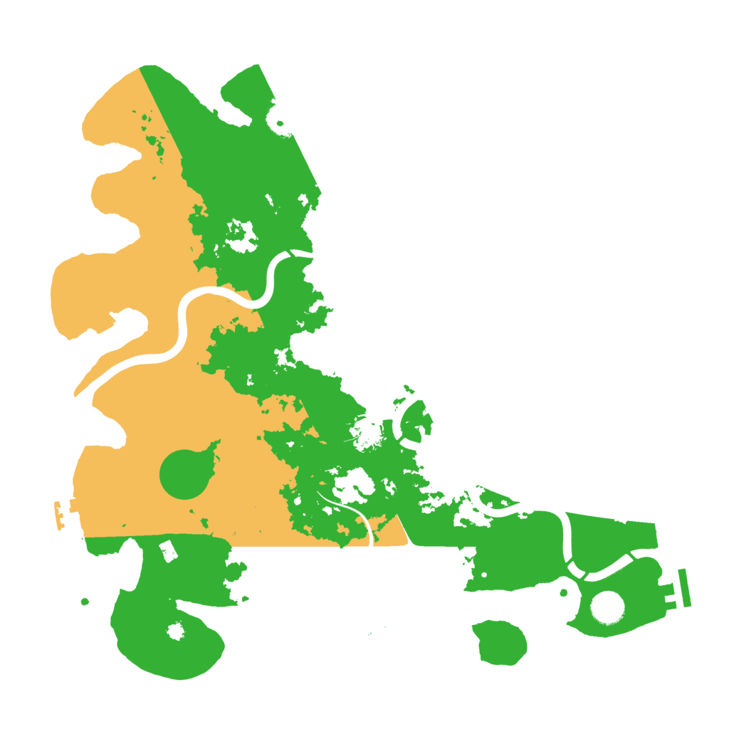 Biome Rust Map: Procedural Map, Size: 3850, Seed: 1359169530