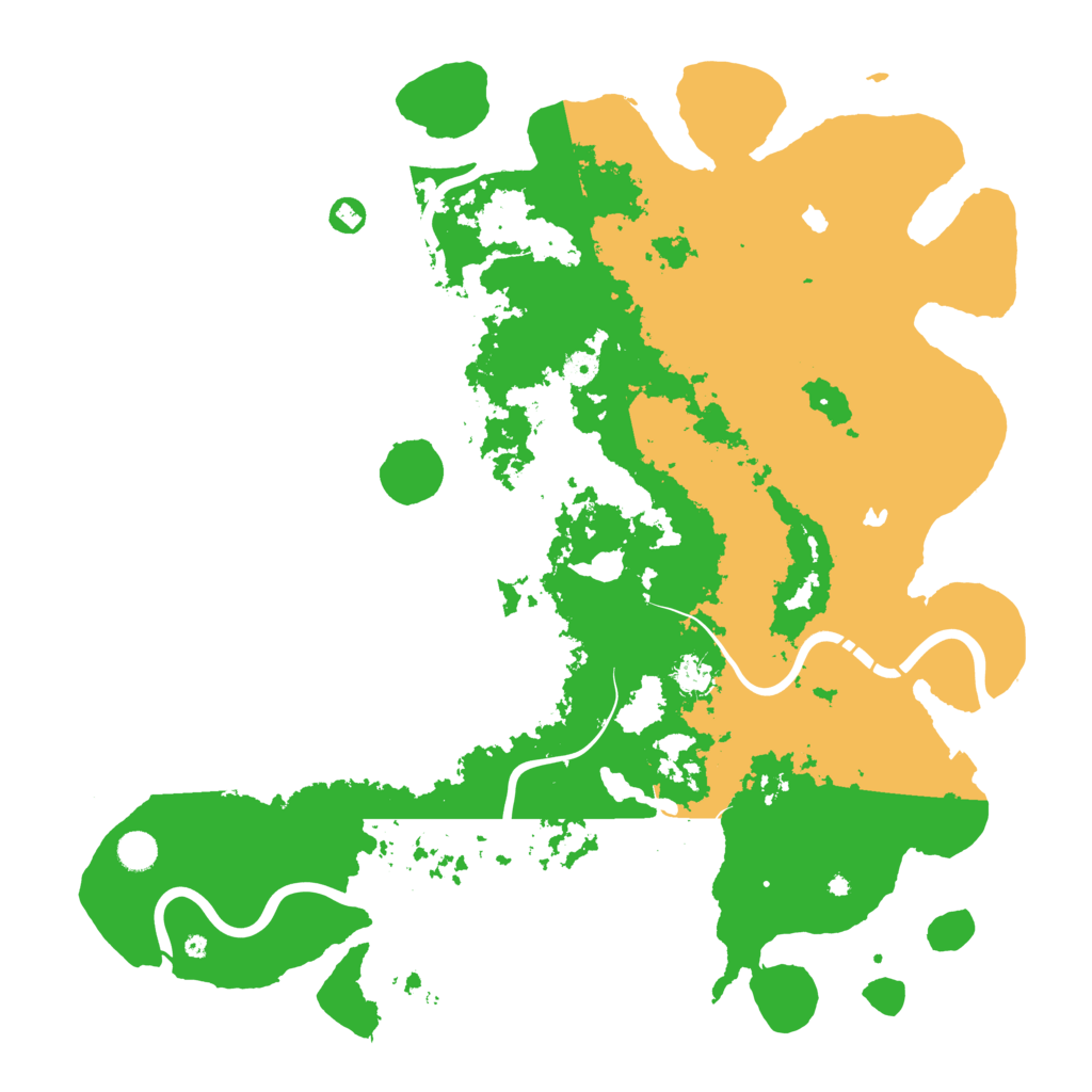 Biome Rust Map: Procedural Map, Size: 4800, Seed: 1329289086