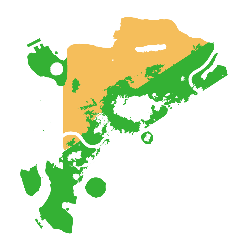 Biome Rust Map: Procedural Map, Size: 3500, Seed: 1810727021
