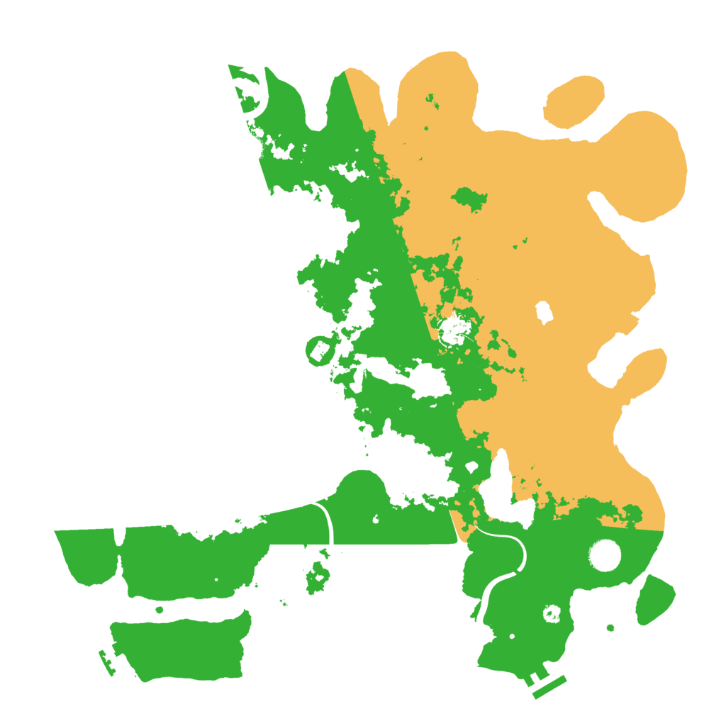 Biome Rust Map: Procedural Map, Size: 4000, Seed: 2078270275