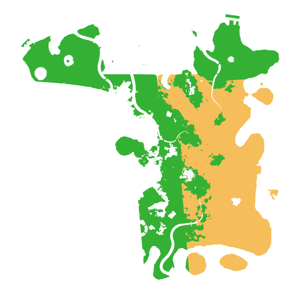 Biome Rust Map: Procedural Map, Size: 4250, Seed: 28069154