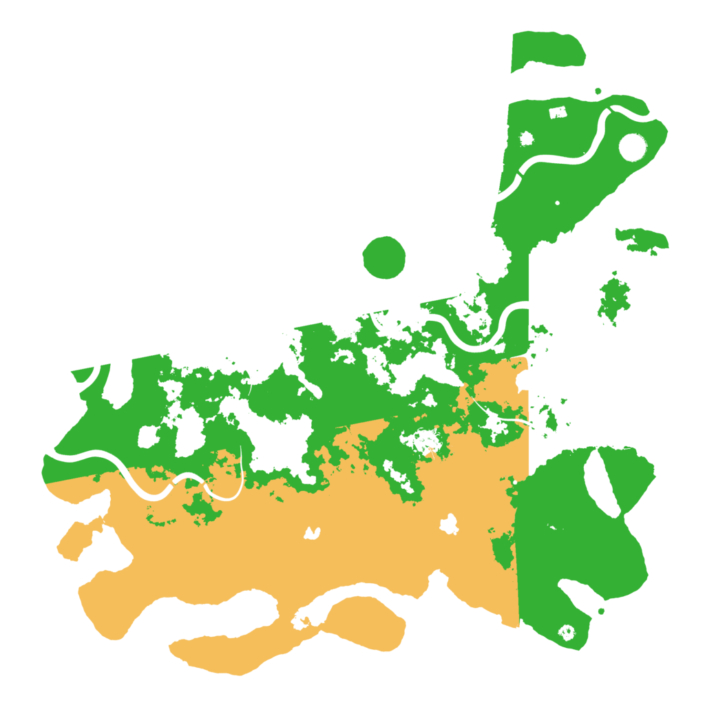 Biome Rust Map: Procedural Map, Size: 4500, Seed: 972881997
