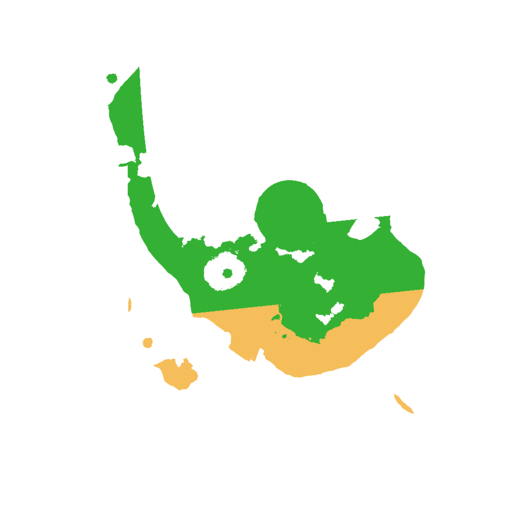 Biome Rust Map: Procedural Map, Size: 2000, Seed: 453061261