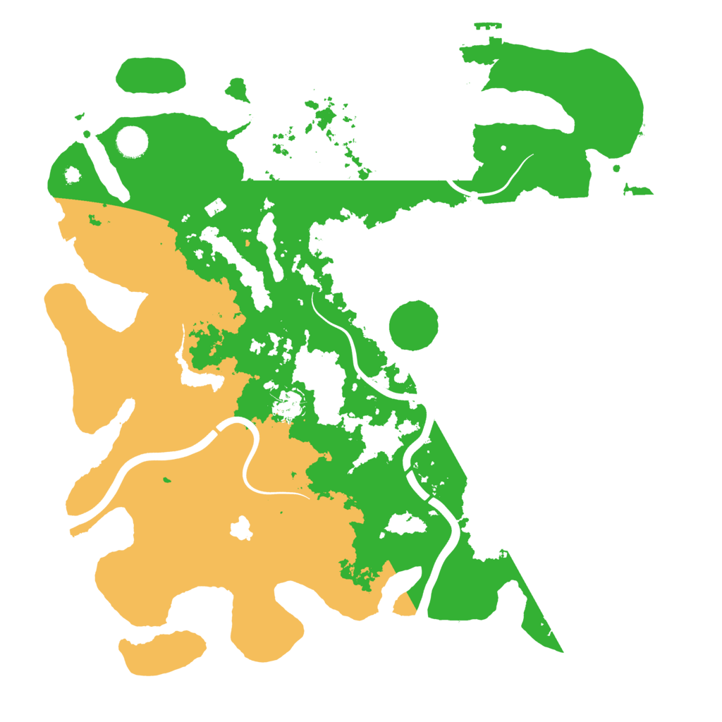 Biome Rust Map: Procedural Map, Size: 4000, Seed: 72569110