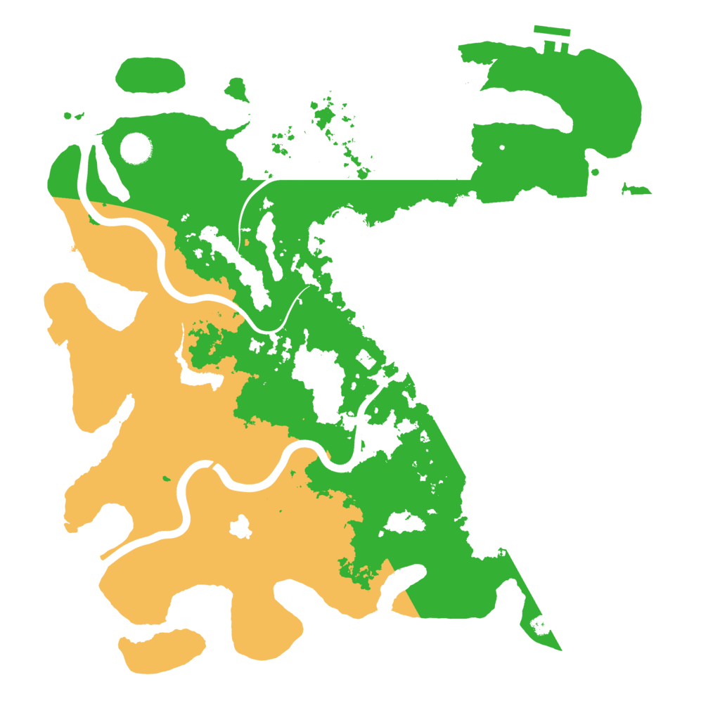 Biome Rust Map: Procedural Map, Size: 4000, Seed: 72569110