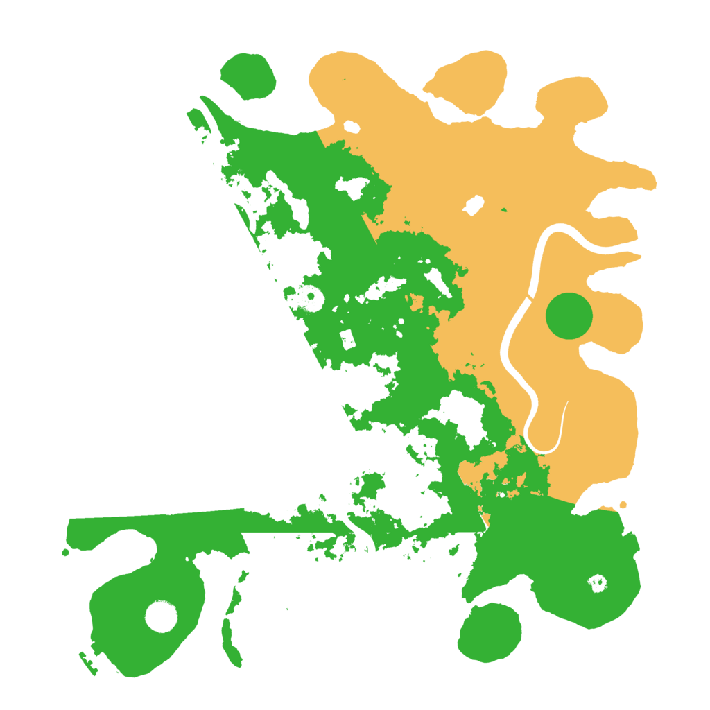 Biome Rust Map: Procedural Map, Size: 4000, Seed: 756218185