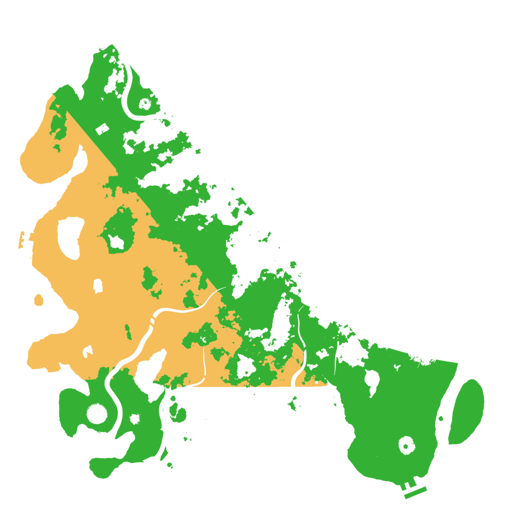 Biome Rust Map: Procedural Map, Size: 4500, Seed: 1621403099
