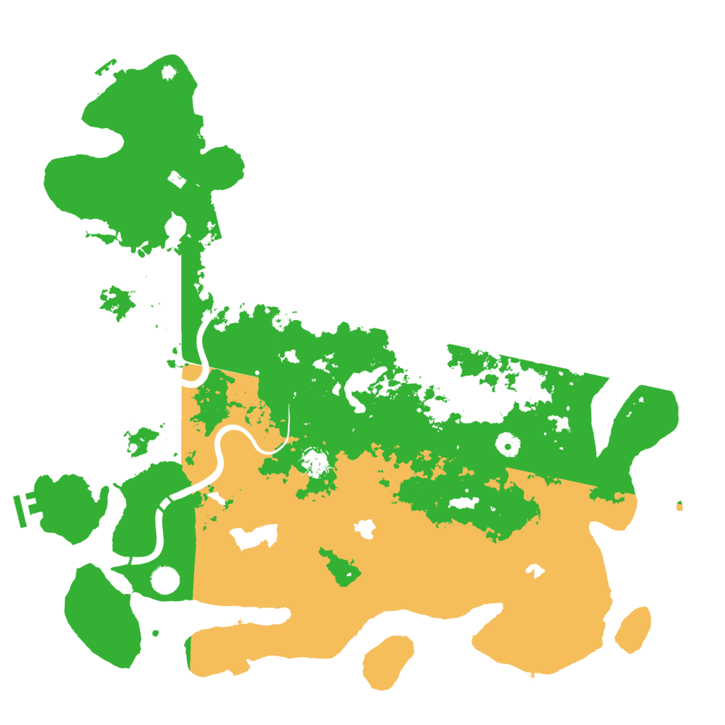Biome Rust Map: Procedural Map, Size: 4500, Seed: 165584799