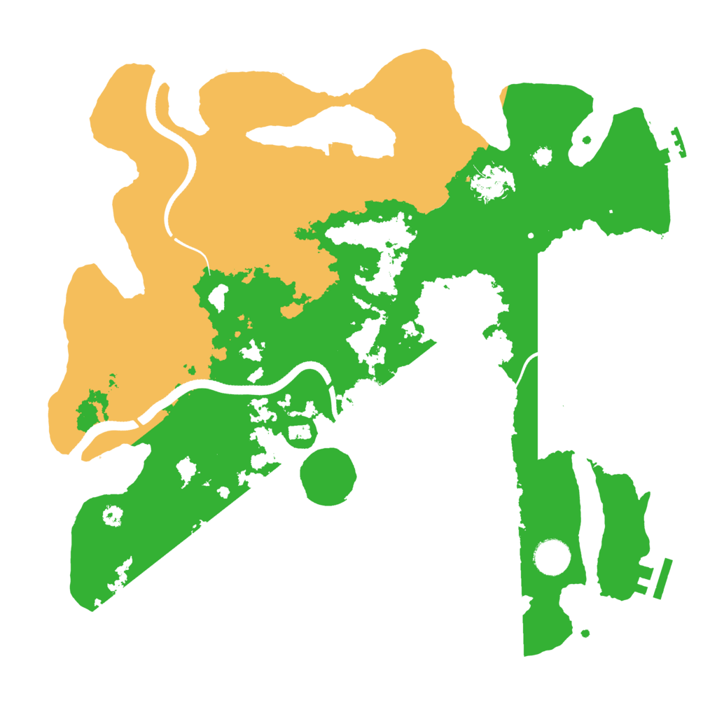 Biome Rust Map: Procedural Map, Size: 3500, Seed: 1504178244