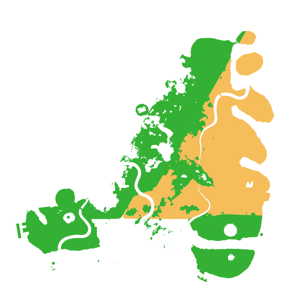 Biome Rust Map: Procedural Map, Size: 4000, Seed: 1913022765