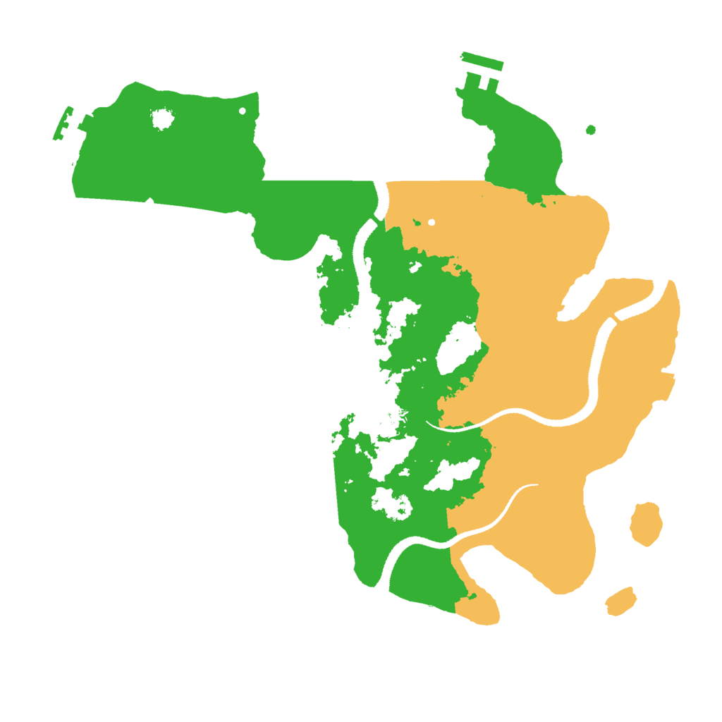 Biome Rust Map: Procedural Map, Size: 3000, Seed: 1285469065