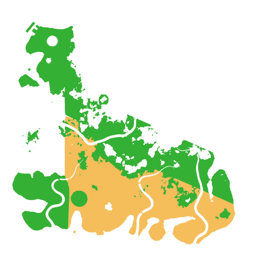 Biome Rust Map: Procedural Map, Size: 4250, Seed: 157103077
