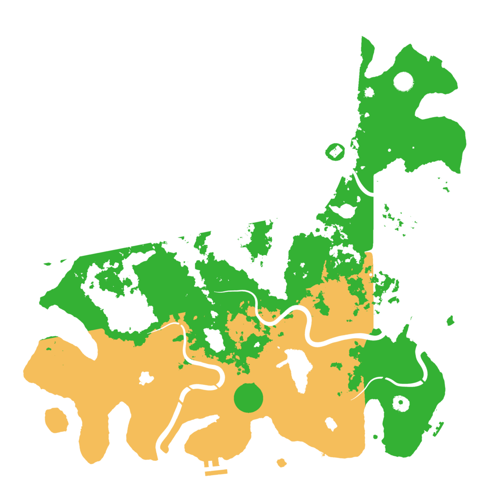 Biome Rust Map: Procedural Map, Size: 4500, Seed: 1824900161