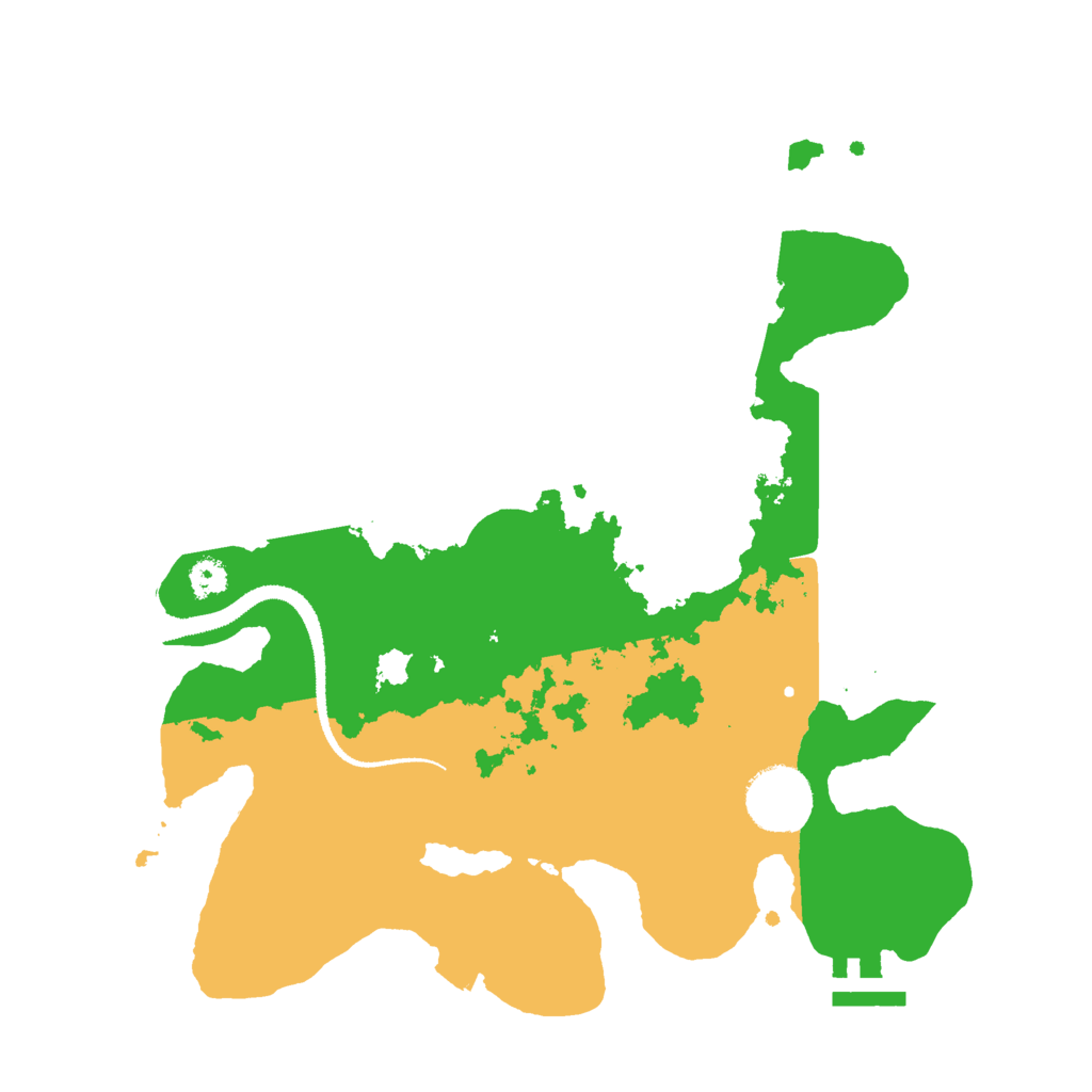 Biome Rust Map: Procedural Map, Size: 3000, Seed: 7386