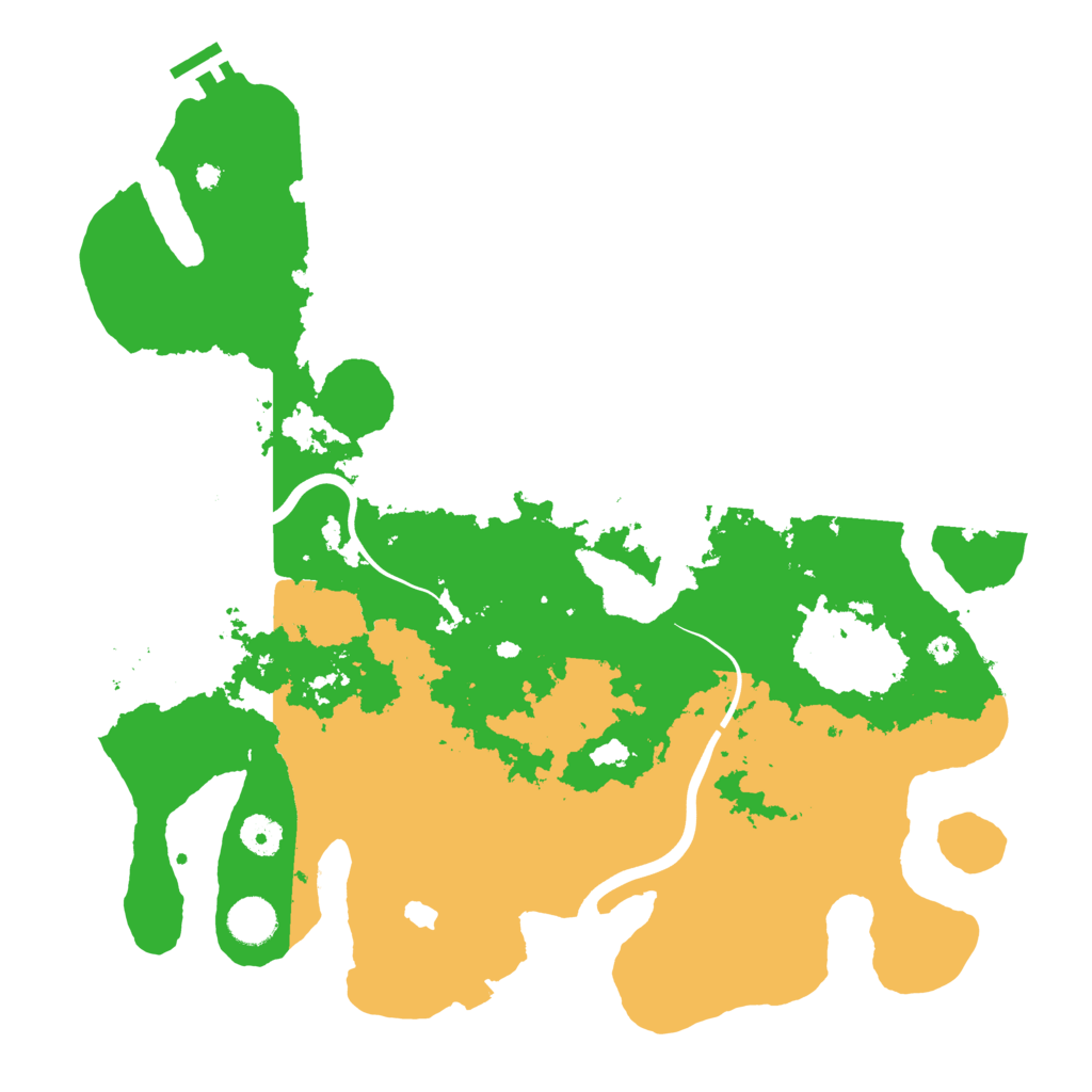 Biome Rust Map: Procedural Map, Size: 4000, Seed: 1682439985