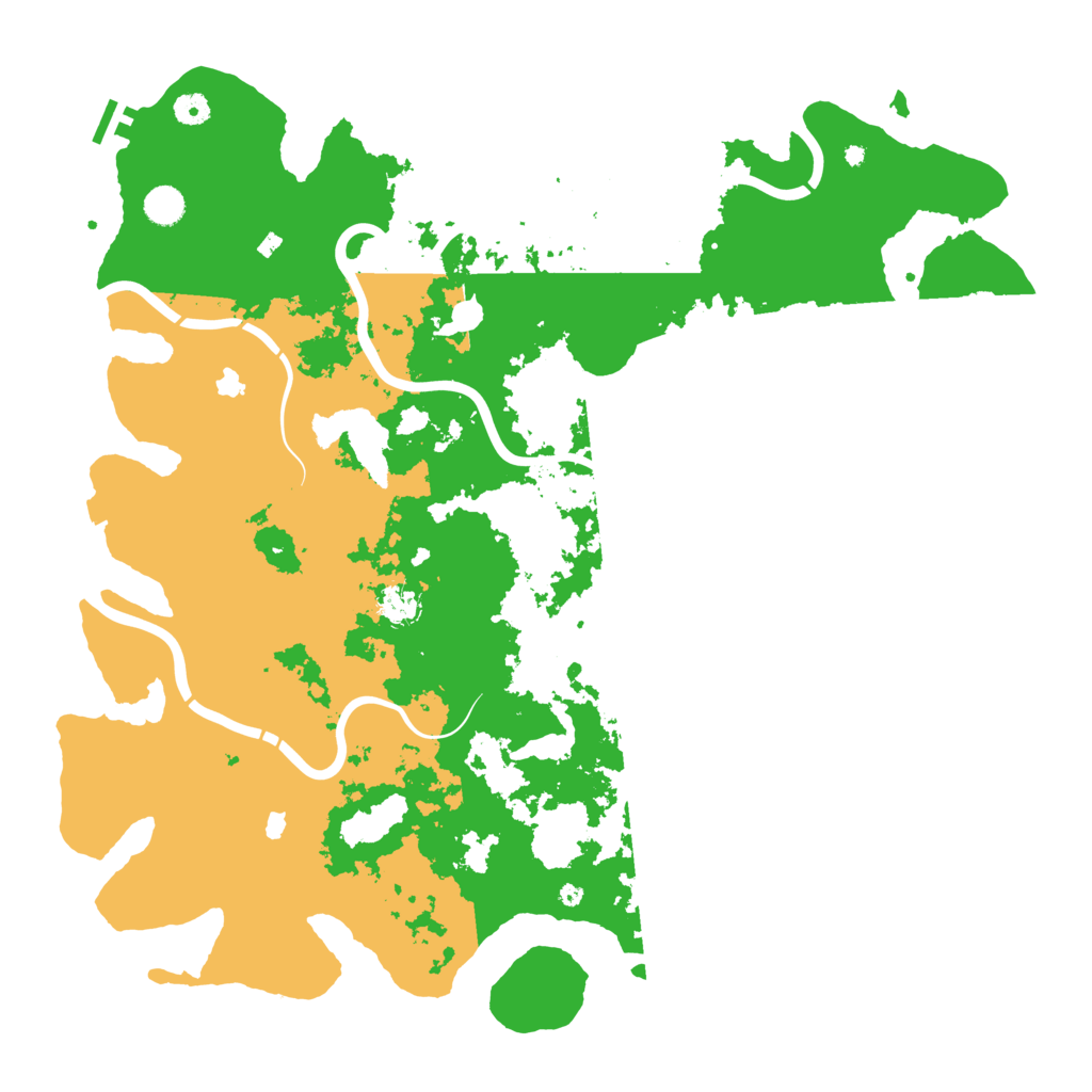 Biome Rust Map: Procedural Map, Size: 4800, Seed: 779951573