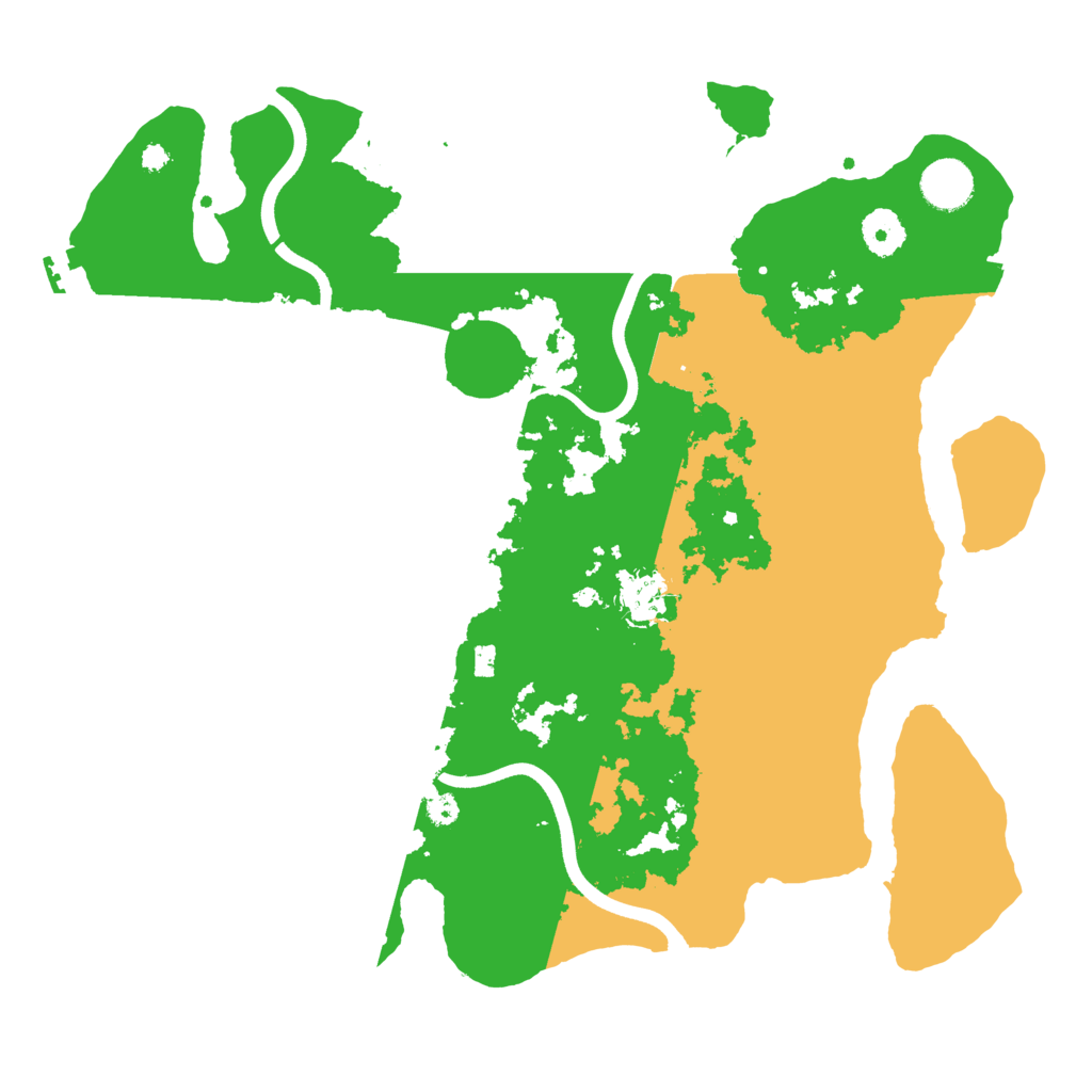 Biome Rust Map: Procedural Map, Size: 3700, Seed: 2059353910