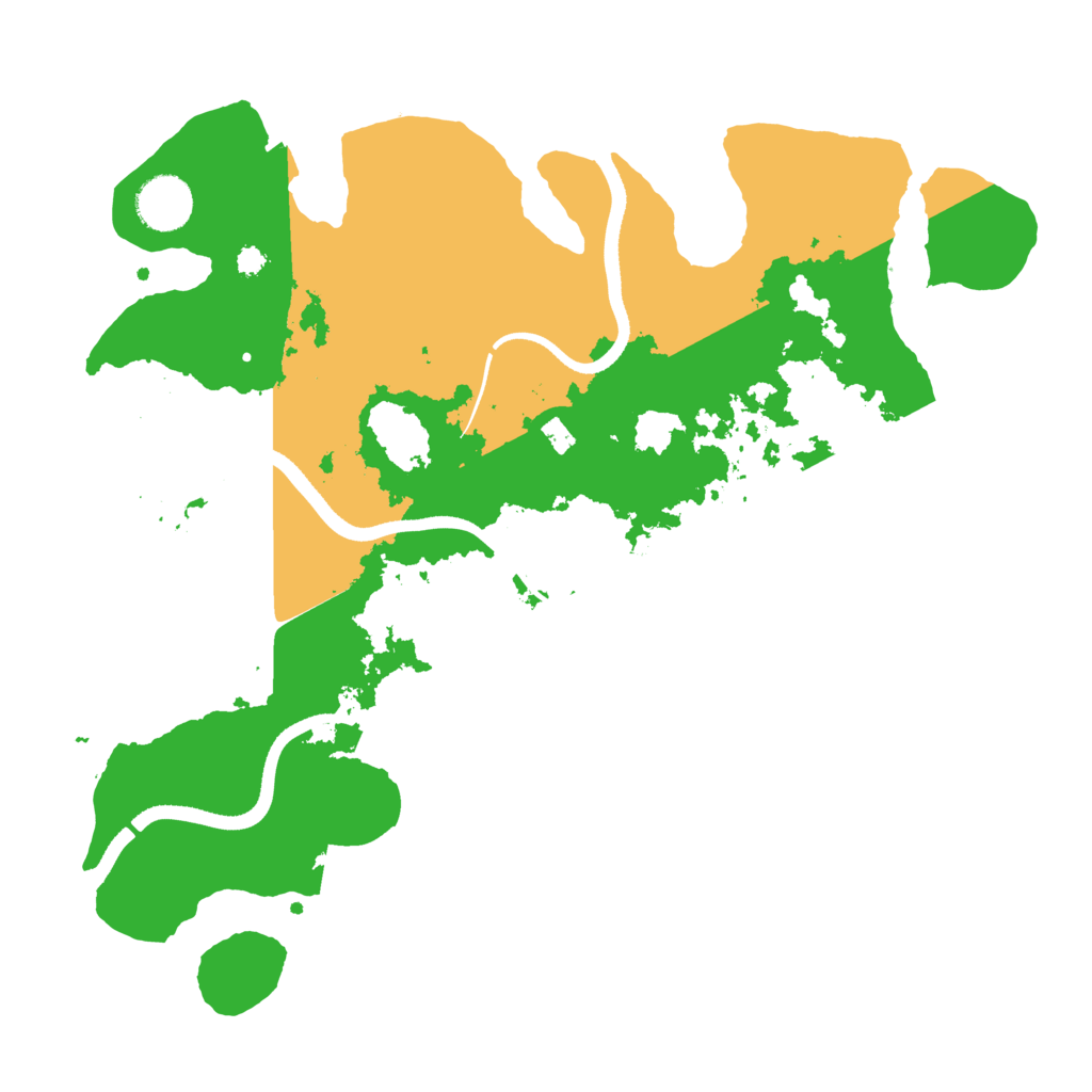 Biome Rust Map: Procedural Map, Size: 3440, Seed: 481981