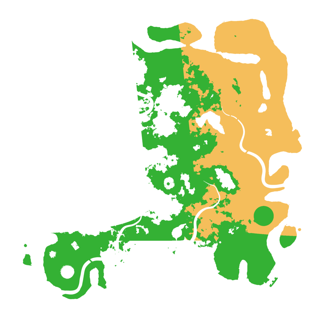 Biome Rust Map: Procedural Map, Size: 4250, Seed: 1253899615