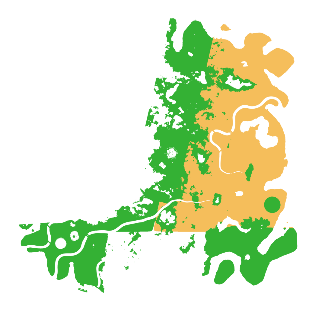 Biome Rust Map: Procedural Map, Size: 5000, Seed: 63164237
