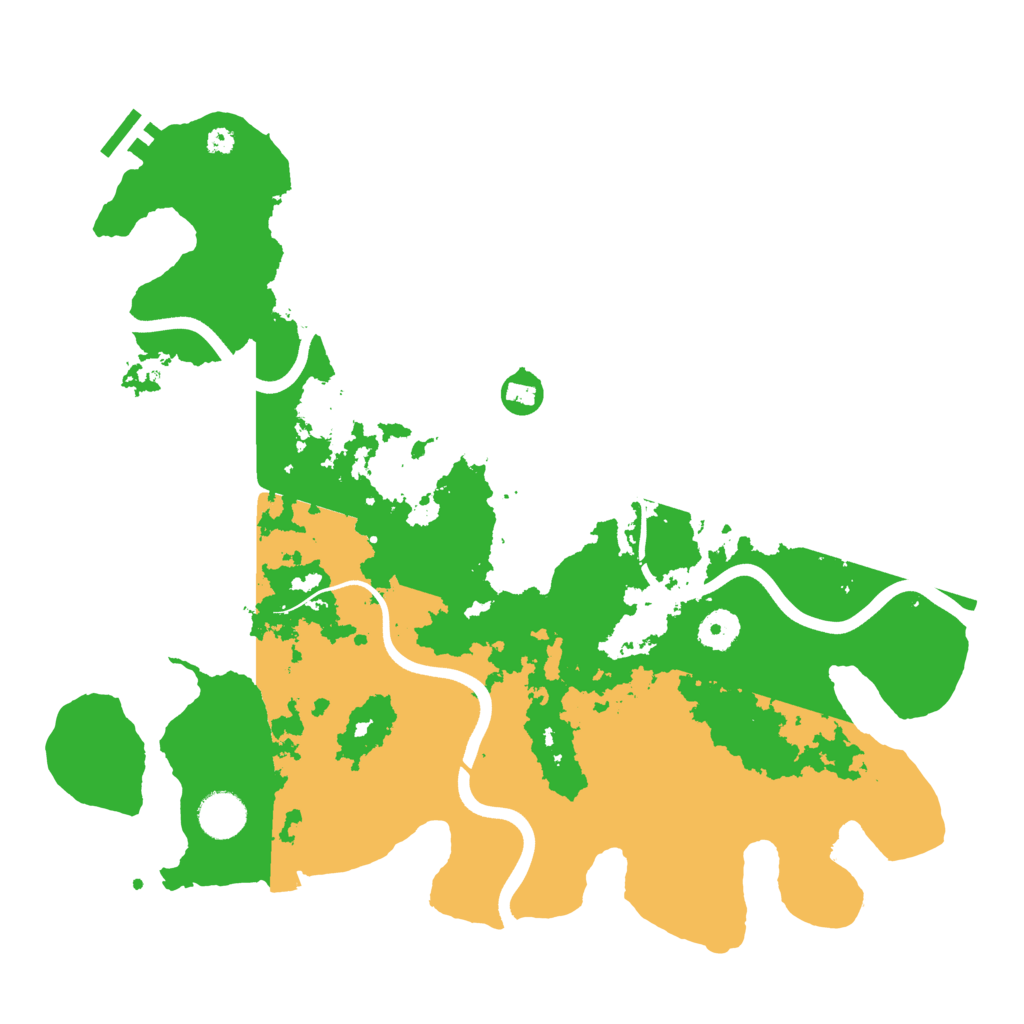Biome Rust Map: Procedural Map, Size: 3818, Seed: 2883528