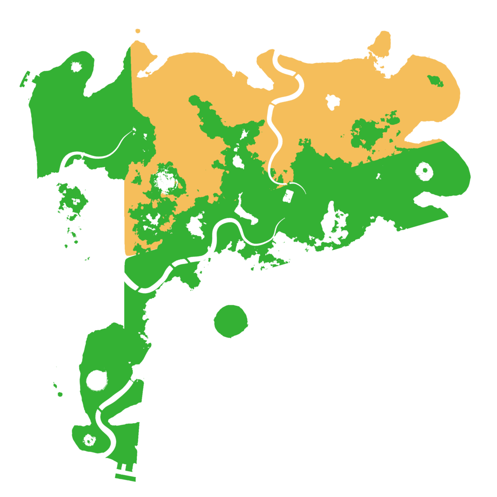 Biome Rust Map: Procedural Map, Size: 4250, Seed: 1006216882