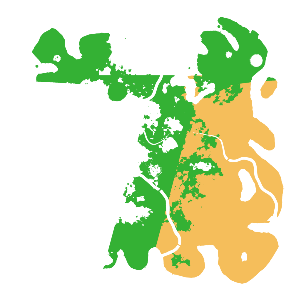 Biome Rust Map: Procedural Map, Size: 4250, Seed: 2024041745
