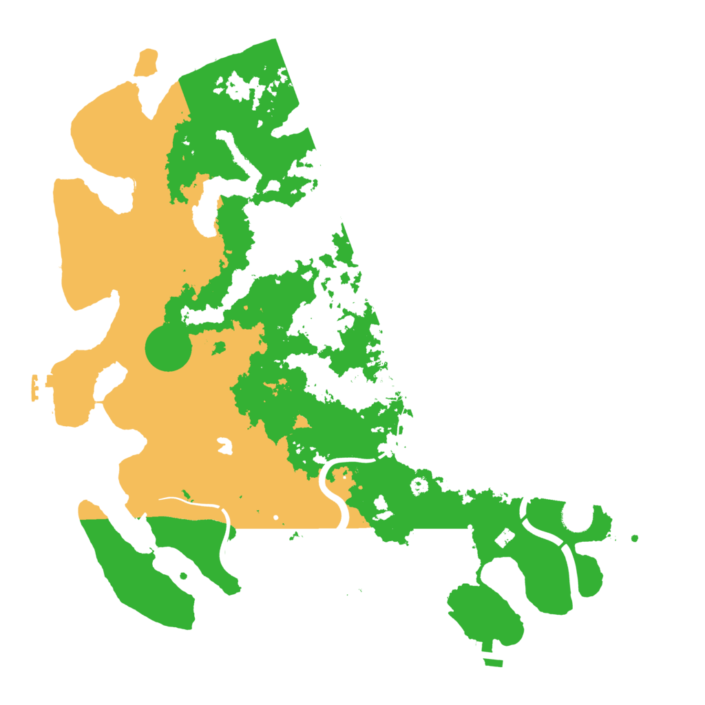 Biome Rust Map: Procedural Map, Size: 4000, Seed: 734158959