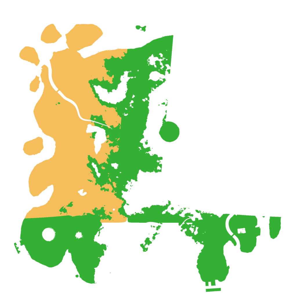 Biome Rust Map: Procedural Map, Size: 4000, Seed: 1895485118