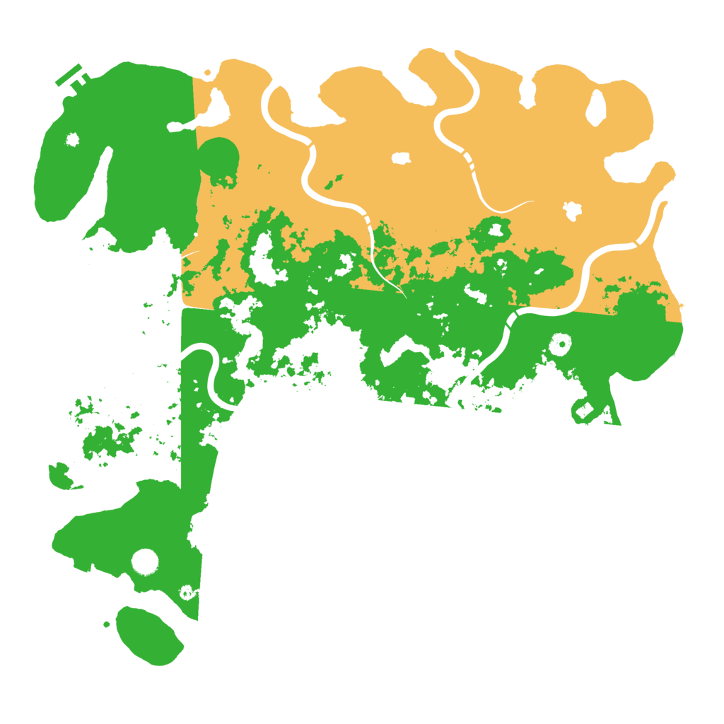 Biome Rust Map: Procedural Map, Size: 4800, Seed: 210753013