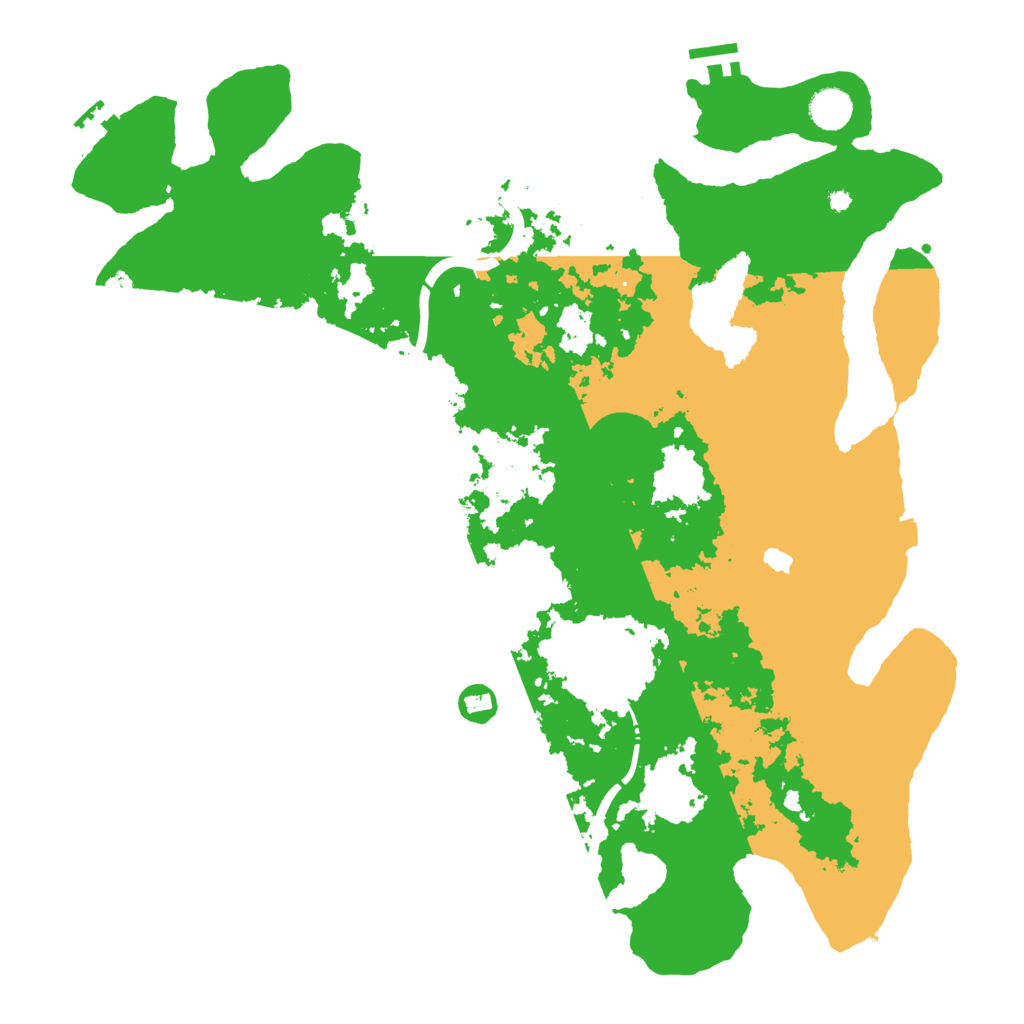Biome Rust Map: Procedural Map, Size: 4250, Seed: 25647723