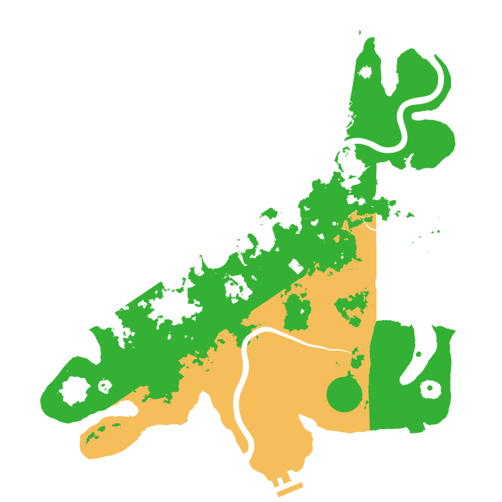 Biome Rust Map: Procedural Map, Size: 3750, Seed: 1957399025