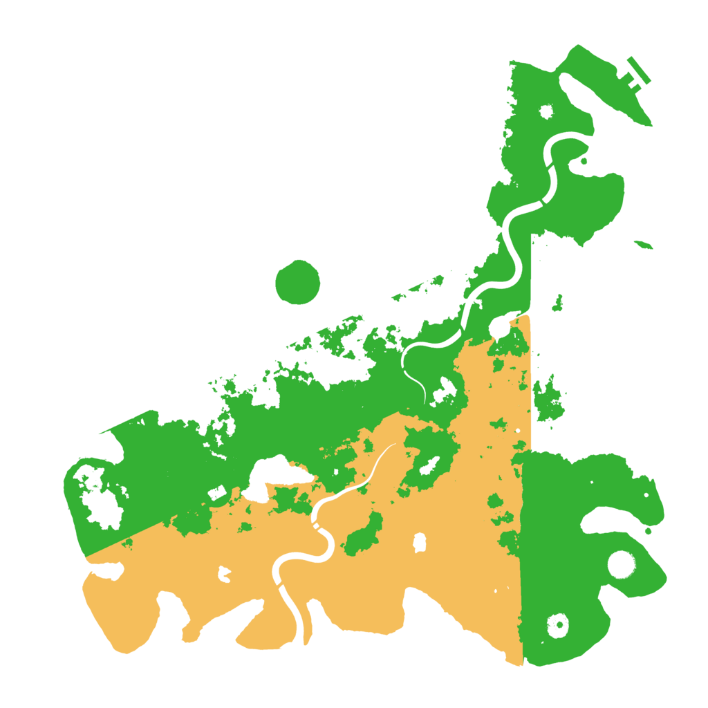 Biome Rust Map: Procedural Map, Size: 4500, Seed: 909213330