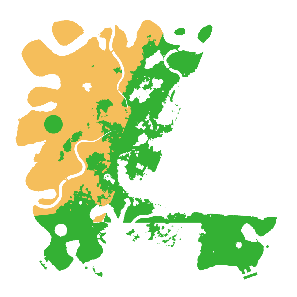 Biome Rust Map: Procedural Map, Size: 4250, Seed: 438757782