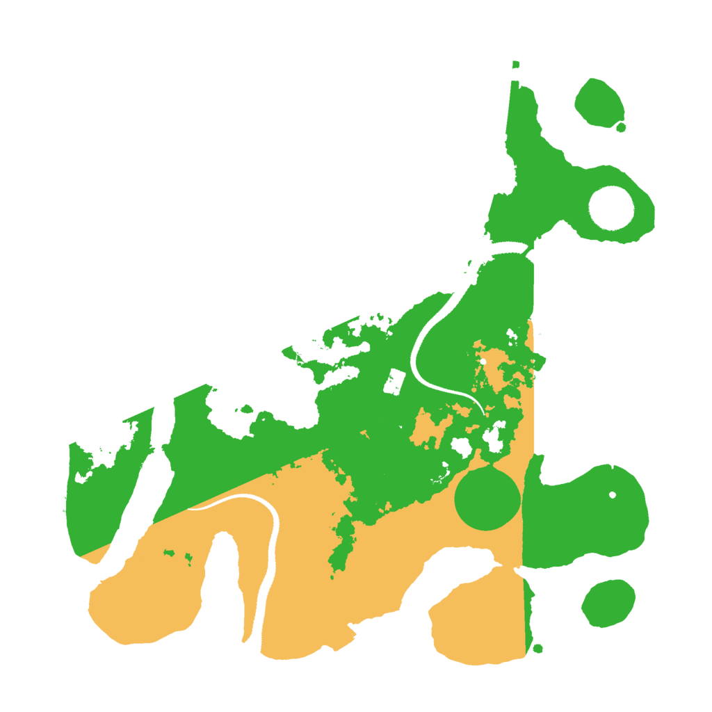 Biome Rust Map: Procedural Map, Size: 3000, Seed: 308346