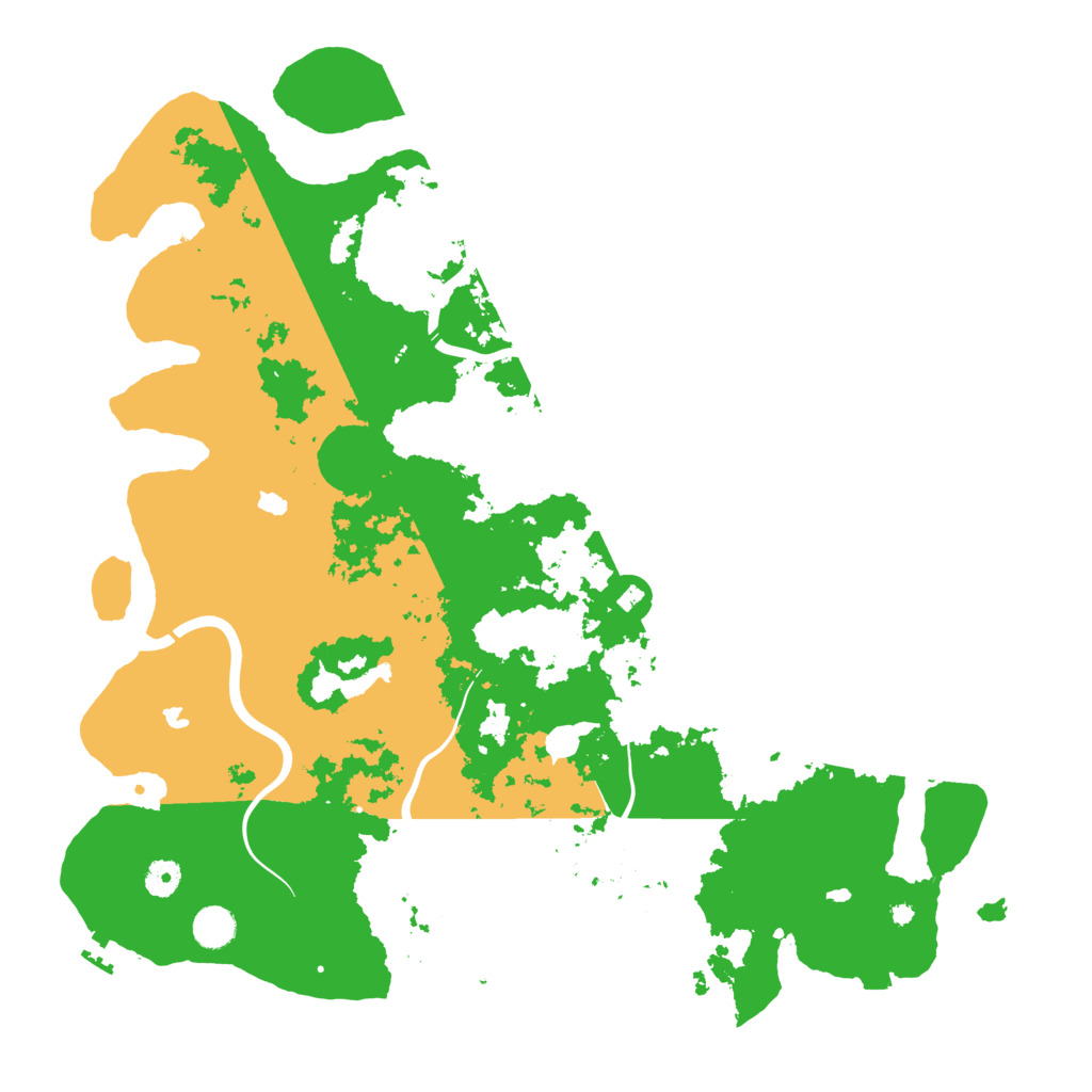 Biome Rust Map: Procedural Map, Size: 4500, Seed: 1759034141