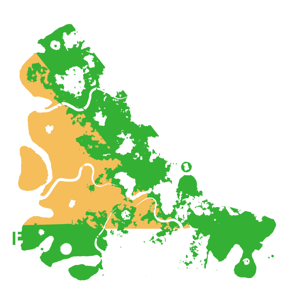 Biome Rust Map: Procedural Map, Size: 4664, Seed: 13459231