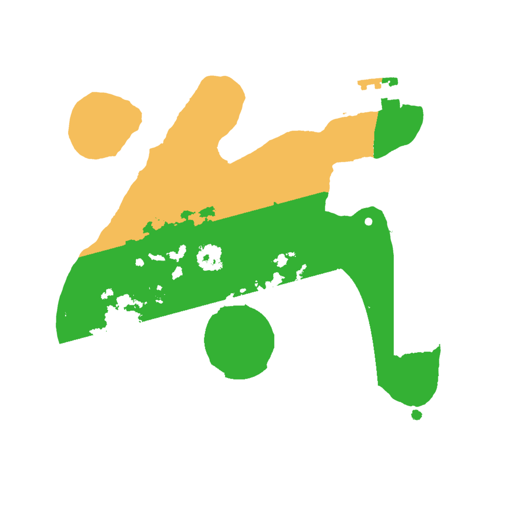 Biome Rust Map: Procedural Map, Size: 2000, Seed: 2027777982