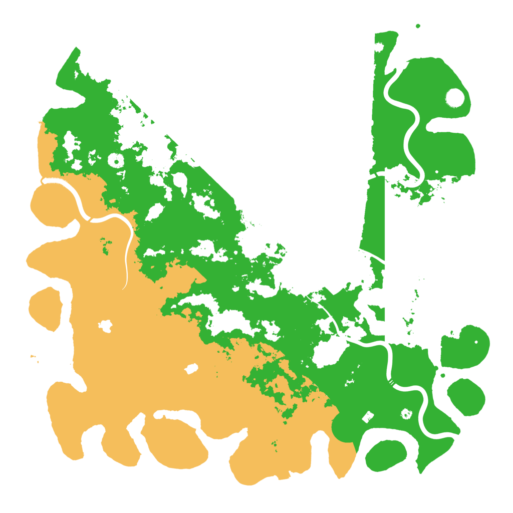 Biome Rust Map: Procedural Map, Size: 4800, Seed: 314210591