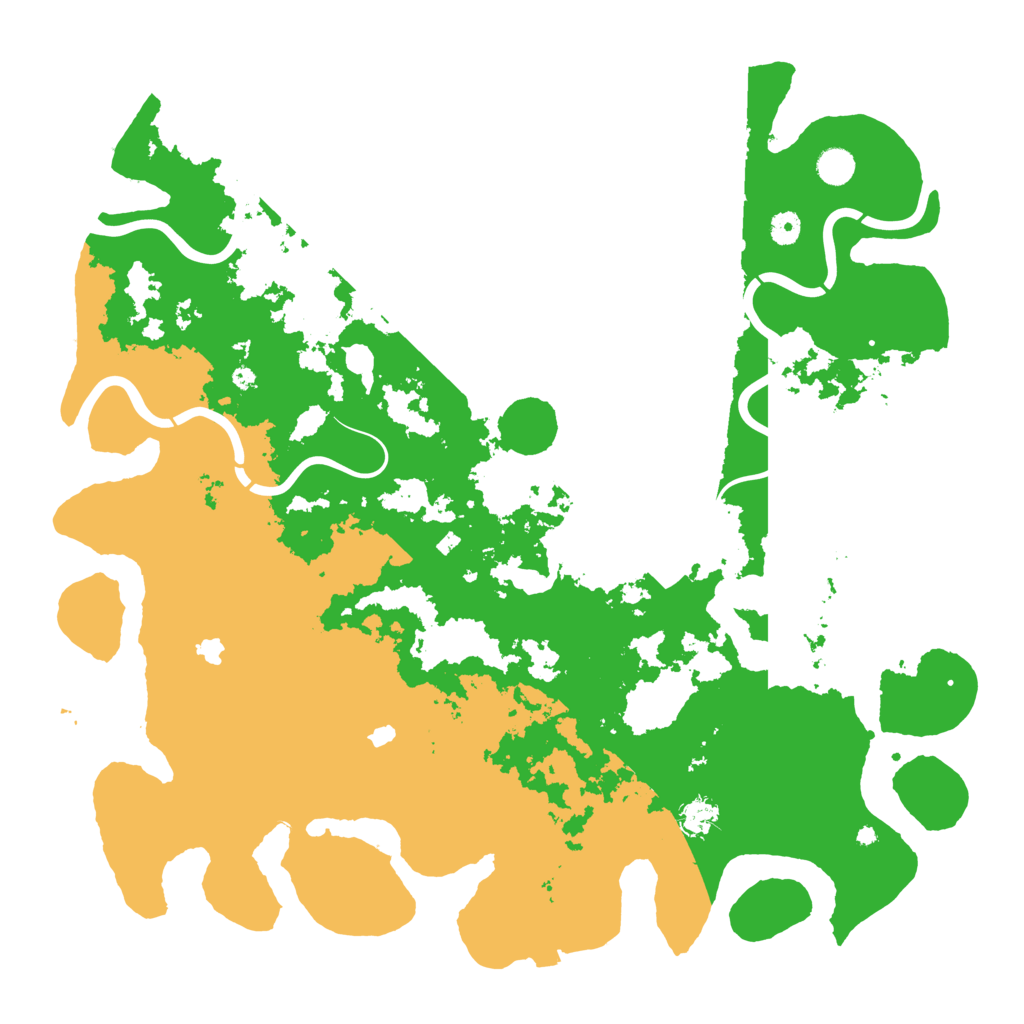 Biome Rust Map: Procedural Map, Size: 4800, Seed: 314210591