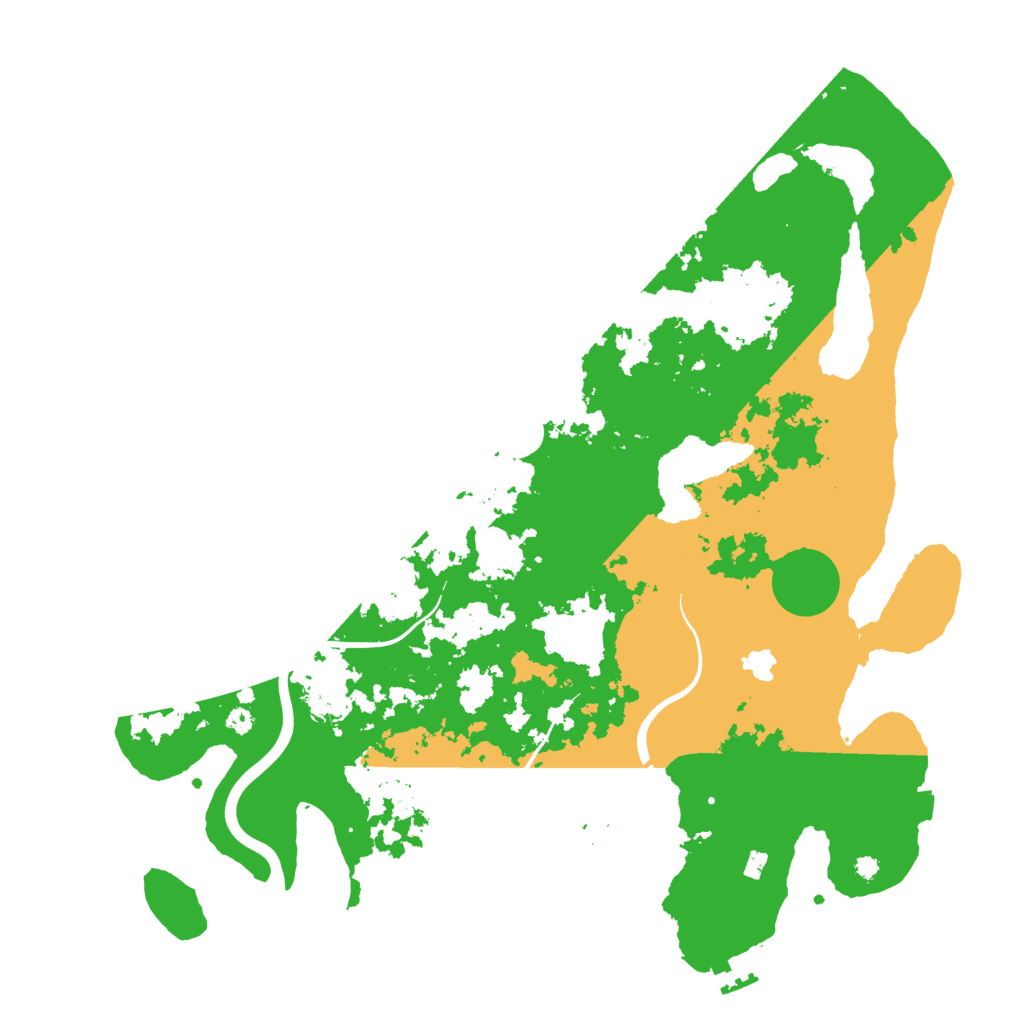 Biome Rust Map: Procedural Map, Size: 4000, Seed: 1198263507